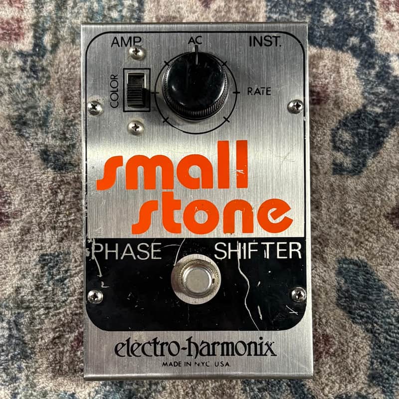 1978 Electro-Harmonix Small Stone Phase Shifter Vintage V2 Made In USA Phaser Phasor Guitar Effect Pedal! image 1