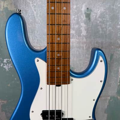 Sadowsky MetroExpress Hybrid P/J Bass with Roasted Maple Fretboard 2023 - Present - Ocean Blue Metallic High Polish image 5