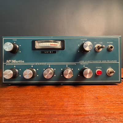 McMartin LX-40A germanium preamp transformer mixer ( rca bn 7b 6b 2 altec 1592 352 )