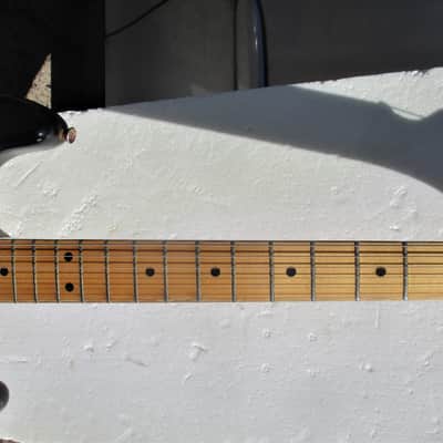Fresher Straighter Guitar, 1970's, Japan,  Sunburst Finish,  Plays And Sounds Good, Gig Bag image 10