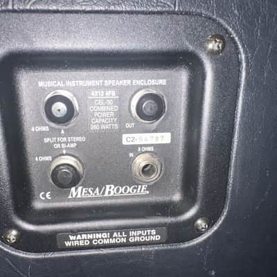 Mesa Boogie Rectifier 4x12 Cabinet | Celestion Vintage 30s | Cover | UK image 3