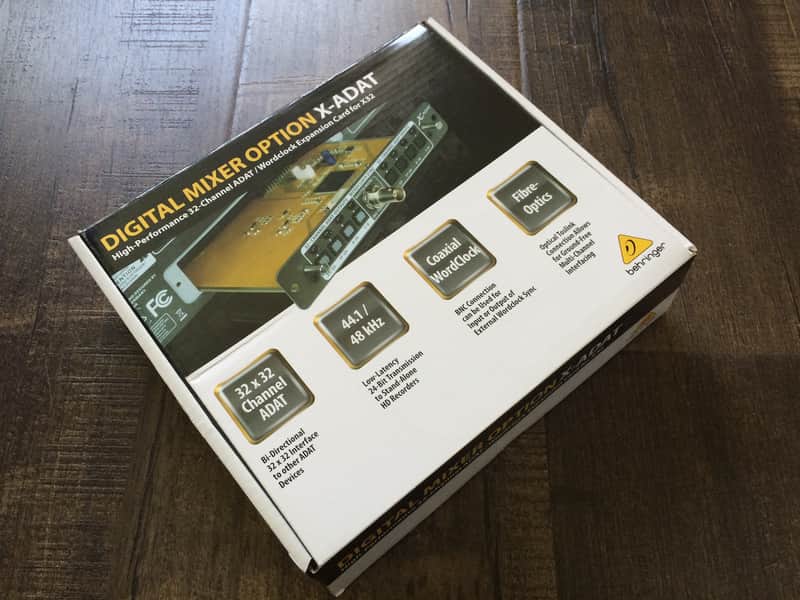 Behringer X-ADAT 32-Channel ADAT Expansion Card for X32 image 1