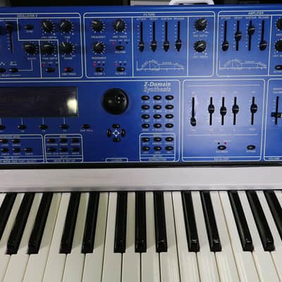 Oberheim OB-12 with custom tilting wood case image 17