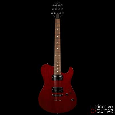 Suhr Oso w/Mahogany Body and Short Scale - Trans Red image 7