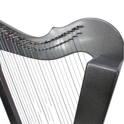 Rees Harpsicle 26-String Harp, Black Sparkle image 3