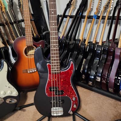 Squier Precision Bass PJ Charcoal Frost Metallic image 1