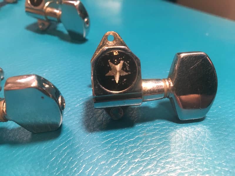 Gotoh Star Tuners for Ibanez 70's Chrome image 1