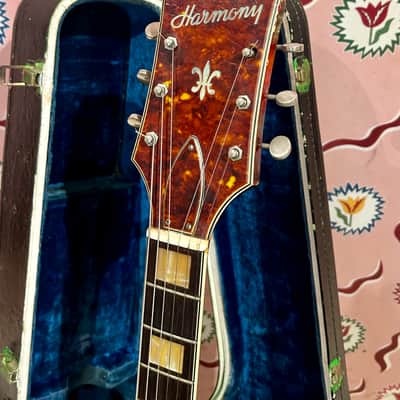 1960s Harmony H77 - w/ Original Hard Shell Case image 3