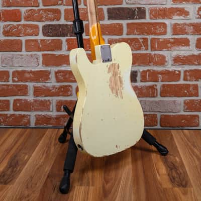 Fender Custom Shop SR25 CuNiFe Blackguard Telecaster Heavy Relic Tomatillo Green 2025 w/OHSC image 6