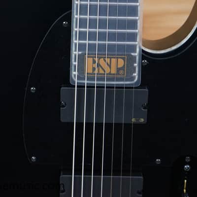 ESP E-II T-B7 Baritone - Black Satin image 4