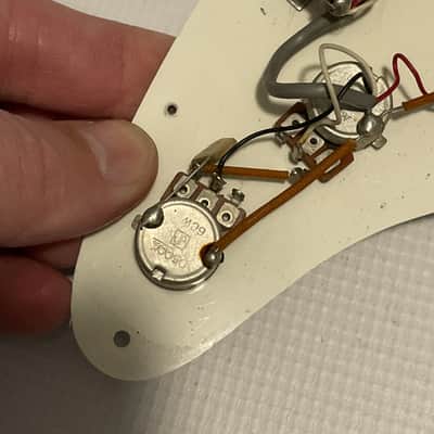 1980's Kramer ZX30 Strat Loaded Factory Pickguard Pickups, Electronics image 8