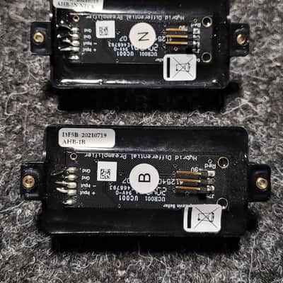 Seymour Duncan AHB-1s BLACKOUTS Humbucker Set 2010s - Black image 1