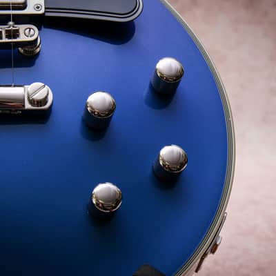 EPIPHONE MIC Futura Les Paul Custom "Twilight Shift + Ebony" (2025) image 8