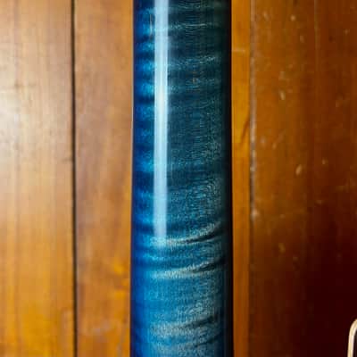 PRS Custom 24 10 Top Cobalt Blue Stained Maple Neck image 6
