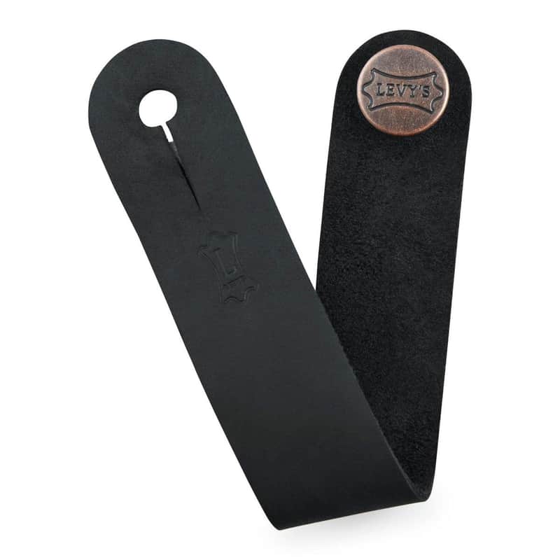 Levy's Acoustic Guitar Strap Adapter | Black image 1