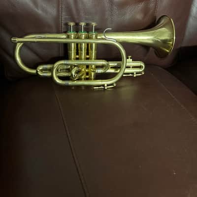Olds Ambassador Bb Cornet (1958) SN 276215 (100% new clear lacquer) image 4