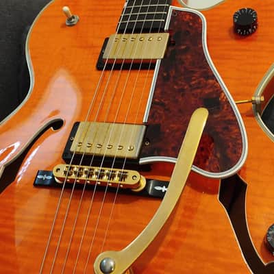 Gibson Chet Atkins Country Gentleman 1999 Sunrise Orange image 7
