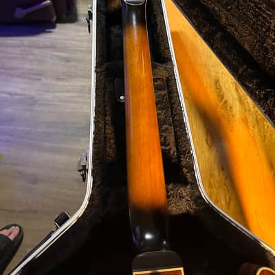 Ibanez ASV10A-TCL Artcore Vintage with Rosewood Fretboard - Tobacco Burst - hard shell case image 7