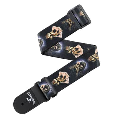 D'Addario Alchemy Guitar Strap, Hand of Death image 1