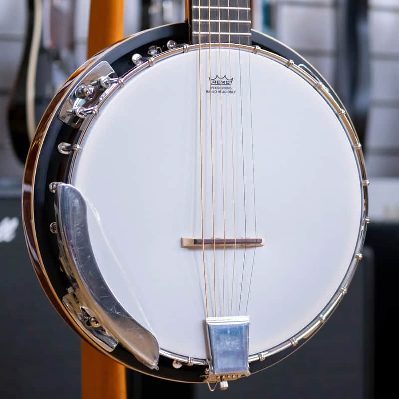 Bryden 6-String Banjo Ganjo (Gloss Vintage Burst) image 1