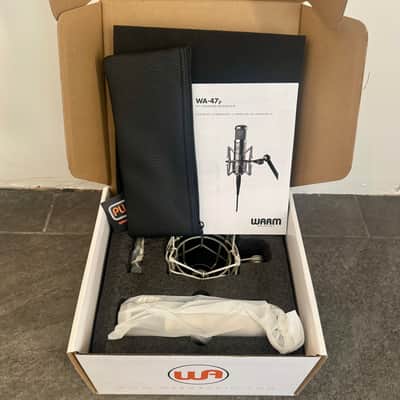 Warm Audio WA-47jr Large Diaphragm Multipattern FET Condenser Microphone 2018 - Present - Nickel image 3