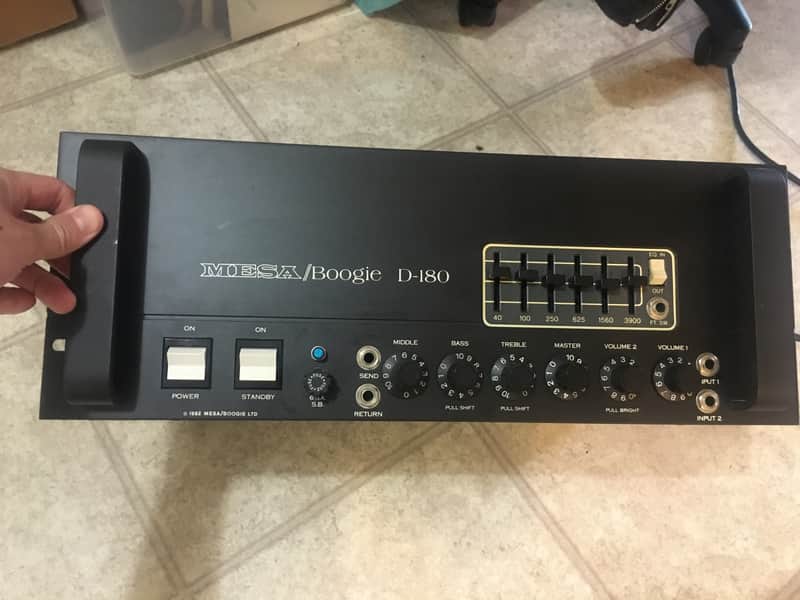 Mesa Boogie D-180 Head 1982 image 1