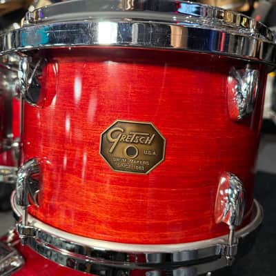 Vintage 1979 Gretsch Transition Badge Jasper Shell 4-Piece 12/13/16/22 Drum Kit Set in Rosewood Gloss Lacquer (Rm 4) image 10