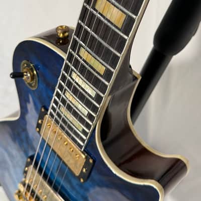 Custom Built Les Paul type 2025 2025 - Blue Burst Nitro image 5