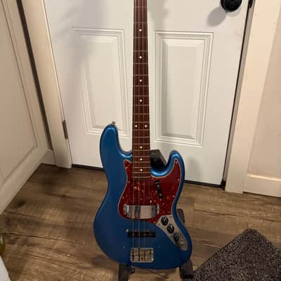 Fender custom shop 64 jazz bass - Lake placid blue image 1