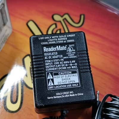 Mighty Bright Clip-On Reader's Light AC/DC Adaptor - Black image 2