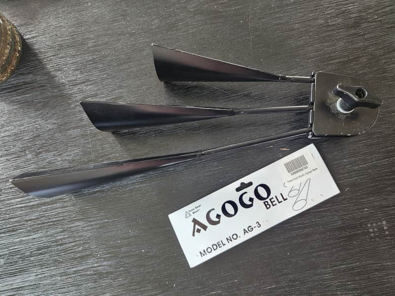 Triple Agogo Bells and Mount image 1