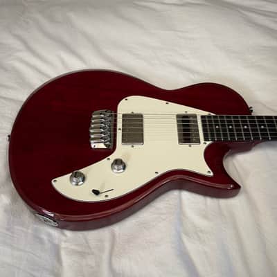 2011 Taylor SB1 Classic - Made in USA - Translucent Wine Red - Free Pro Setup image 2