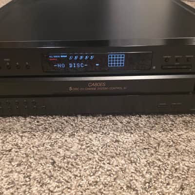 Sony CDP-CA80ES ES-Series 5-Disc CD Changer 2001 - Black image 5