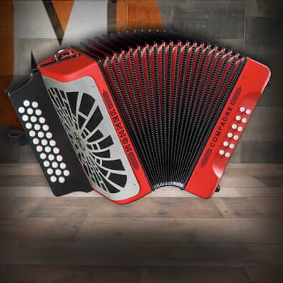 Hohner Compadre FBbEb Accordion - Red w/ Gig Bag (COFR-N) image 1