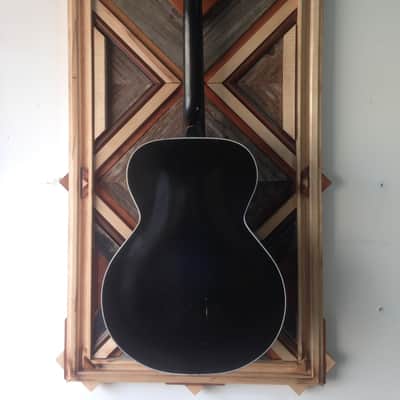 Silvertone 658 Archtop Acoustic 1966 Back And White image 6