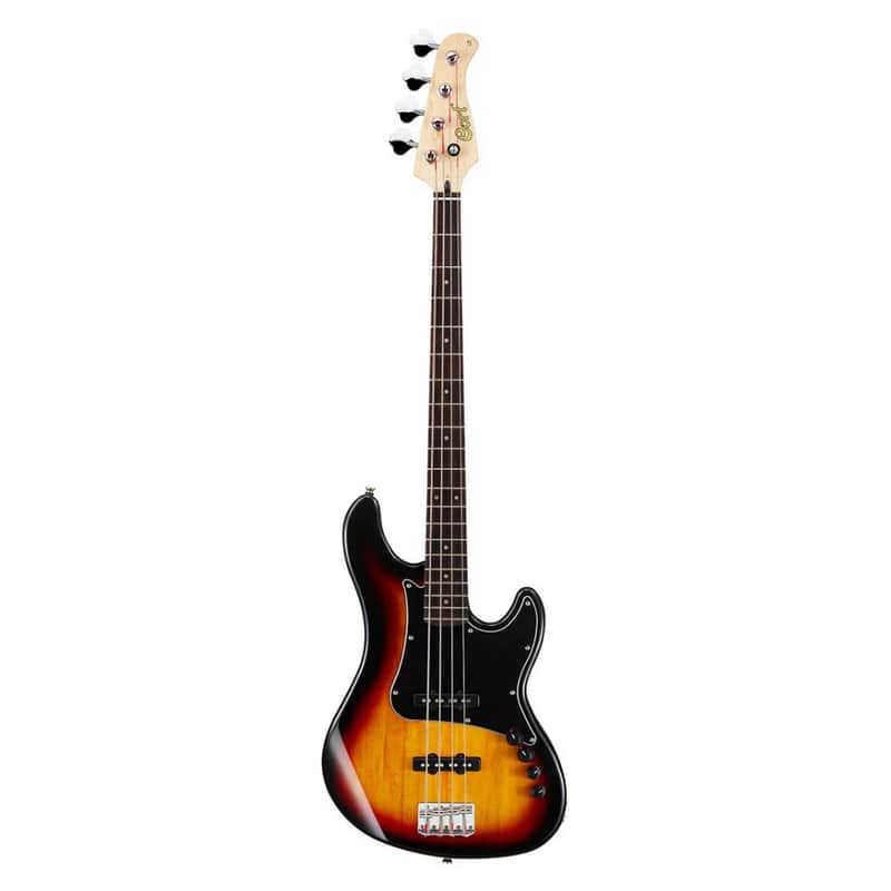 Cort GB34JJ3TS GB Series Bass Guitar. 3 Tone Sunburst image 1