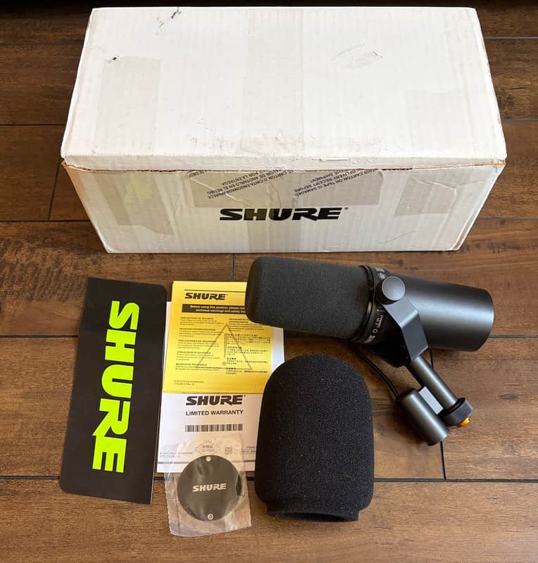 Shure SM7B Cardioid Dynamic Microphone SM 7B image 1