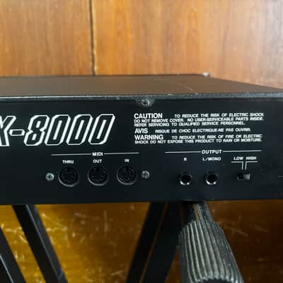 Korg EX-8000 Programmable Polyphonic Synthe Module new internal battery image 7