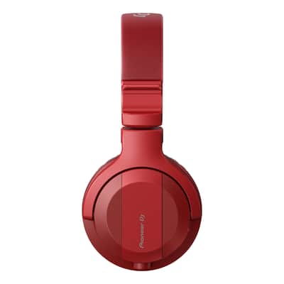 Pioneer HDJ-CUE1BT DJ Headphones w Bluetooth Wireless in Matte Red image 7