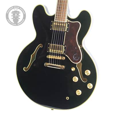 2022 Epiphone Sheraton II Pro Ebony #22061511802 image 1