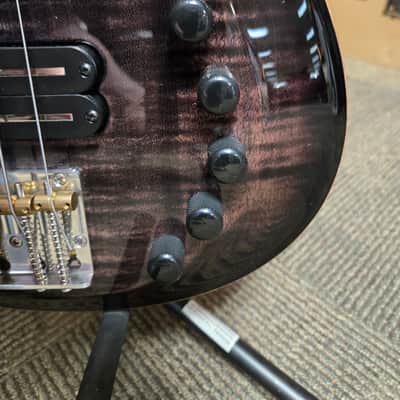 PRS Gary Grainger Signature 4-String Bass - Charcoal Burst w/OHSC image 11