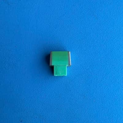 YAMAHA PSR-40 Keyboard Part: Push Button Cover Cap GRAY/GREEN [2PCS] image 2