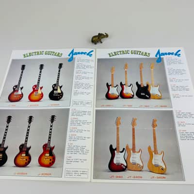 Jarock Electric Guitars Foldout Brochure (c. 1975) image 3