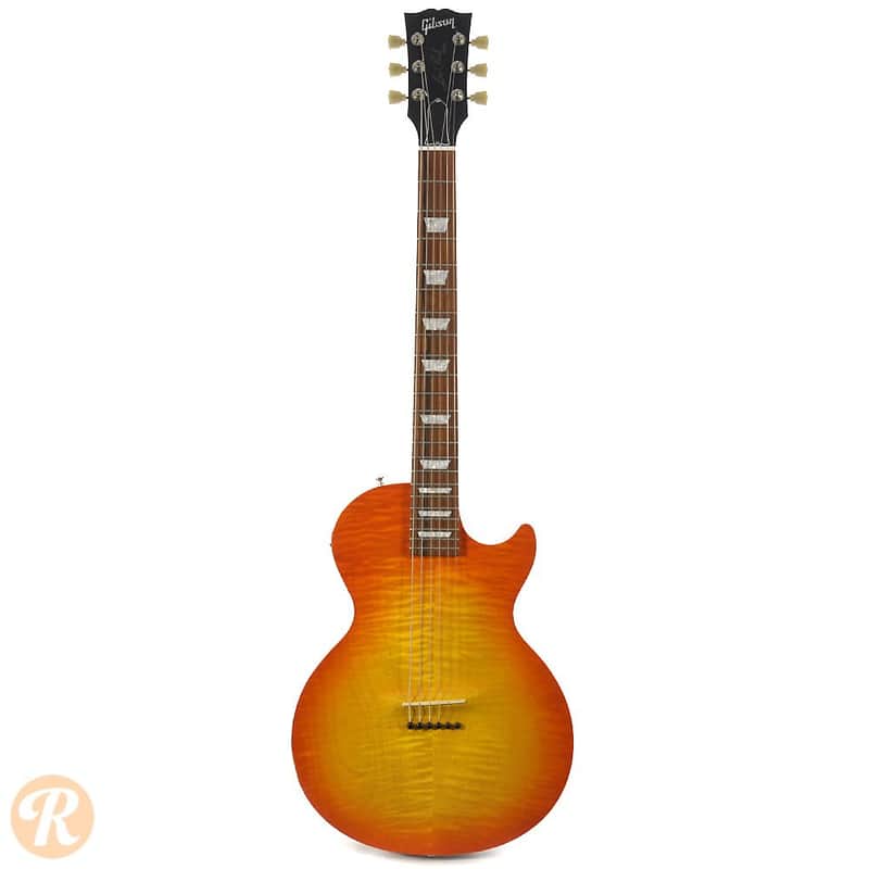Gibson Les Paul Acoustic Tangerine Burst 2002 image 3