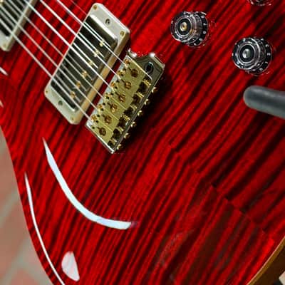PRS Wood Library McCarty 594 Tremolo 10-Top Electric Guitar - Red Tiger image 5