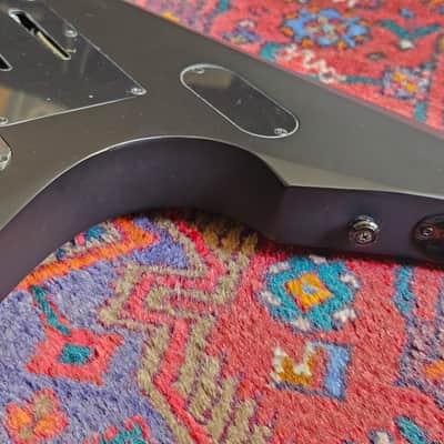 ESP LTD Arrow Black Metal Black Satin Floyd image 10