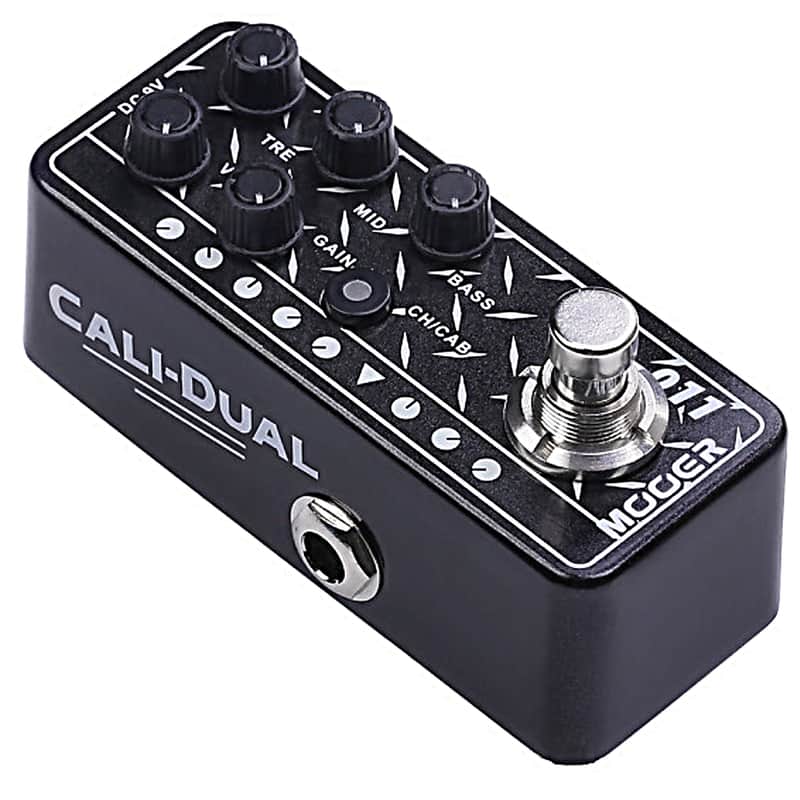 Mooer Micro Preamp 011 Cali Dual Guitar Effects Pedal Based on Mesa Boogie® Dual Rectifier image 1