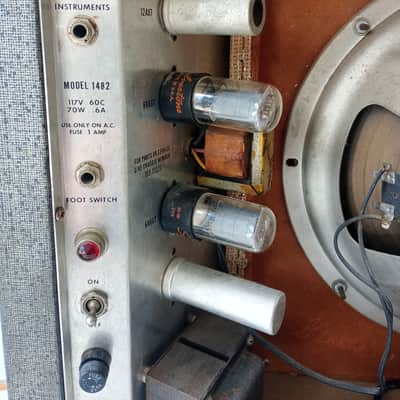 SILVERTONE 1482 15 WATT 1x12 COMBO, 1967 image 5