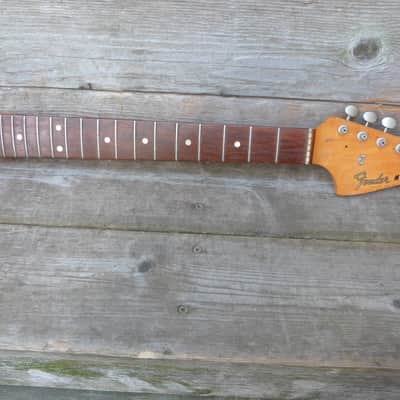 Fender mustang neck rosewood fingerboard 1965 tuners 1965 maple image 1