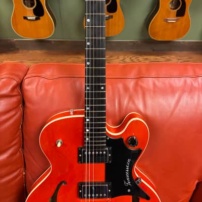 1998 Gibson Chet Atkins Tennessean Sunrise Orange image 8